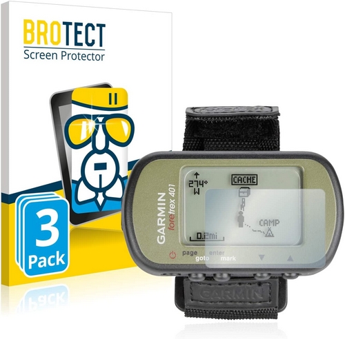 L'écran de protection du Garmin 401